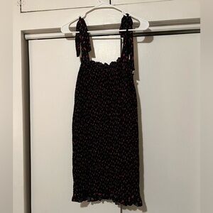 OS / Smocked mini-dress